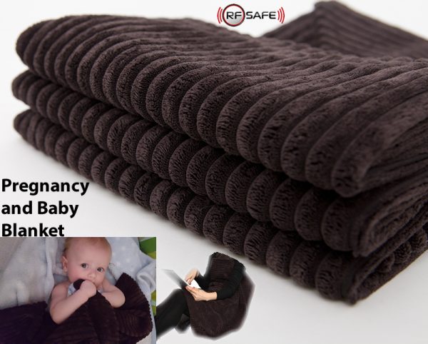 RF Safe RF Shielded Pregnancy and Baby Blanket – RF (Radio Frequency) Safe