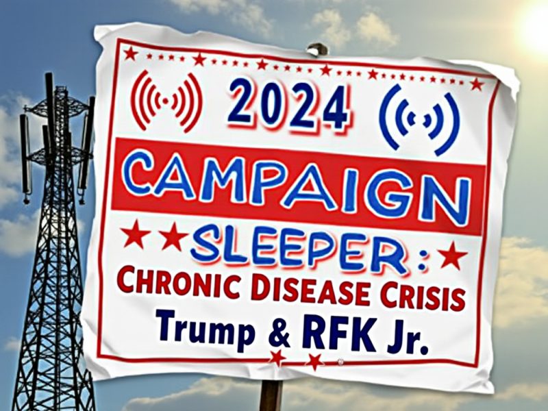 2024 Campaign Sleeper Chronic Disease Crisis Trump RFK Jr